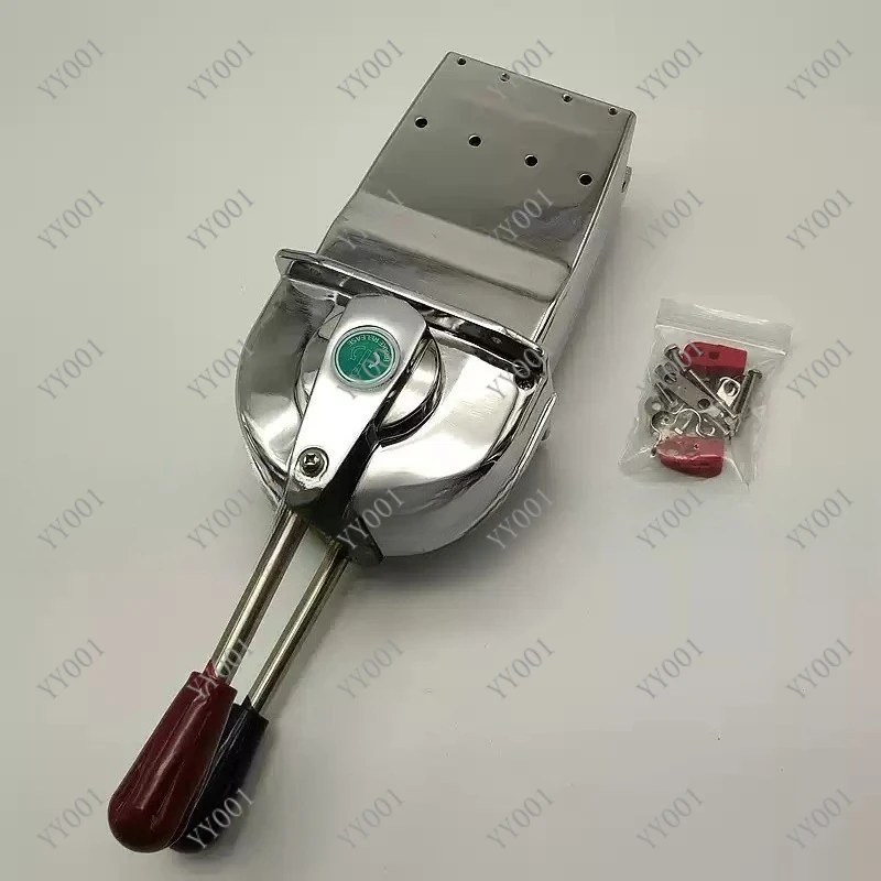 Marine Japanese Style Throttle Control Single/Dual Handle for Outboard Motors Aluminum Alloy
