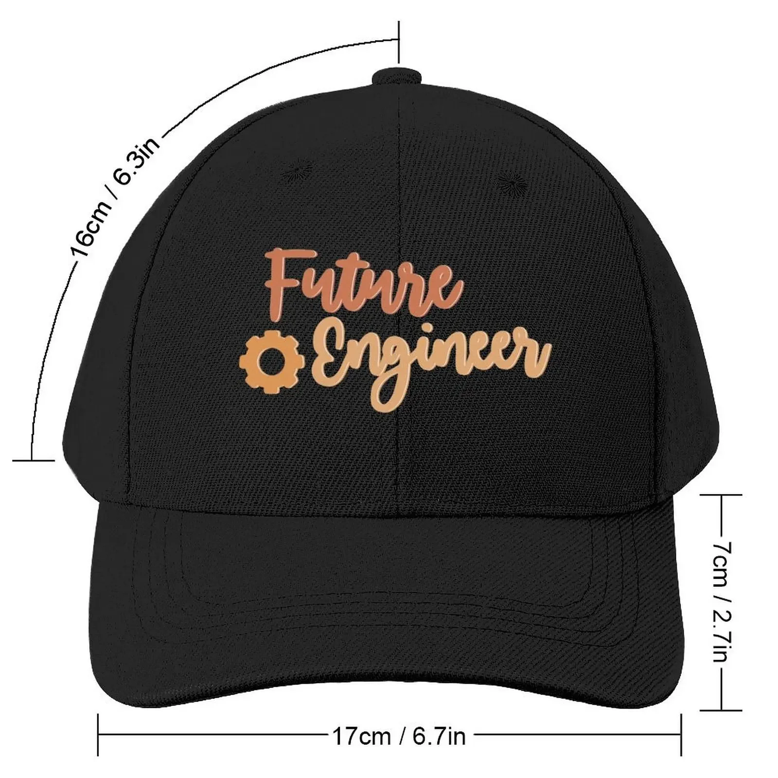 Future Engineer - Career Baseball Cap Sun Hat For Children New Hat Military Cap Man Beach Man Women's