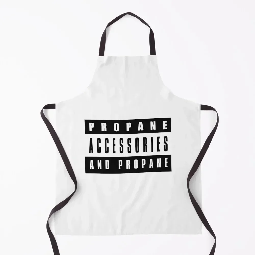 

Propane and Propane Accessories TV Music Logo Parody Apron painters For Girl Home Supplies Apron