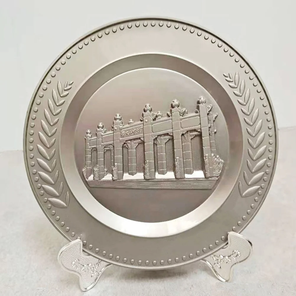 

Zinc Alloy Multi-Use Display Stand Plate Holder Medal Base for Showroom Home Office Decoration Plate Stand Medal Holder