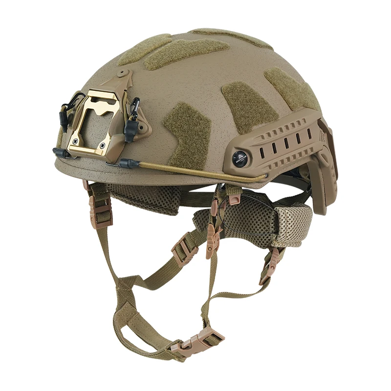 BOOIU Tactische Helm FRP Klittenband Ballistische Helm Hoge Cut Wendy Suspension Met Dubbellijn Verstelbare Knop Ballistische Helm - afbeelding 1