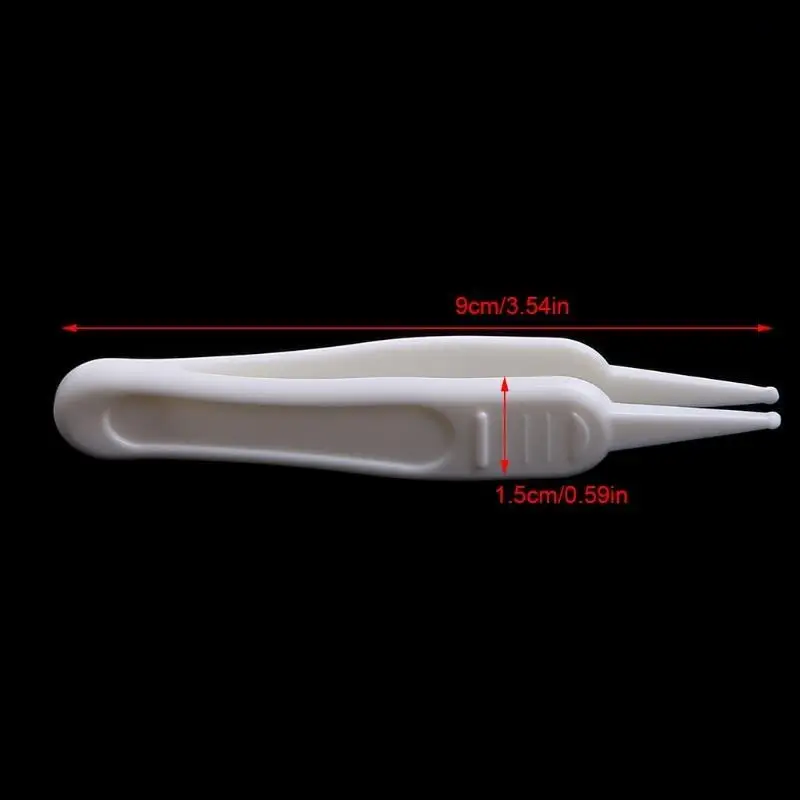 

652F Infants Clean Ear Nose Clean Tweezer Navel Visible Safety Tweezers Safe Forceps Cleaning Supplies for Health Care