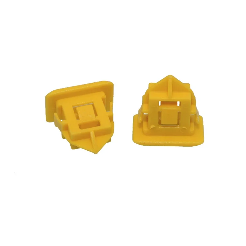 

10Pcs Car Guard Plate Snap Clip Fastener Lower Door Side Skirt Edge Beam Bottom Edge Plastic Rivets For Volvo S40 C30 S80 S60