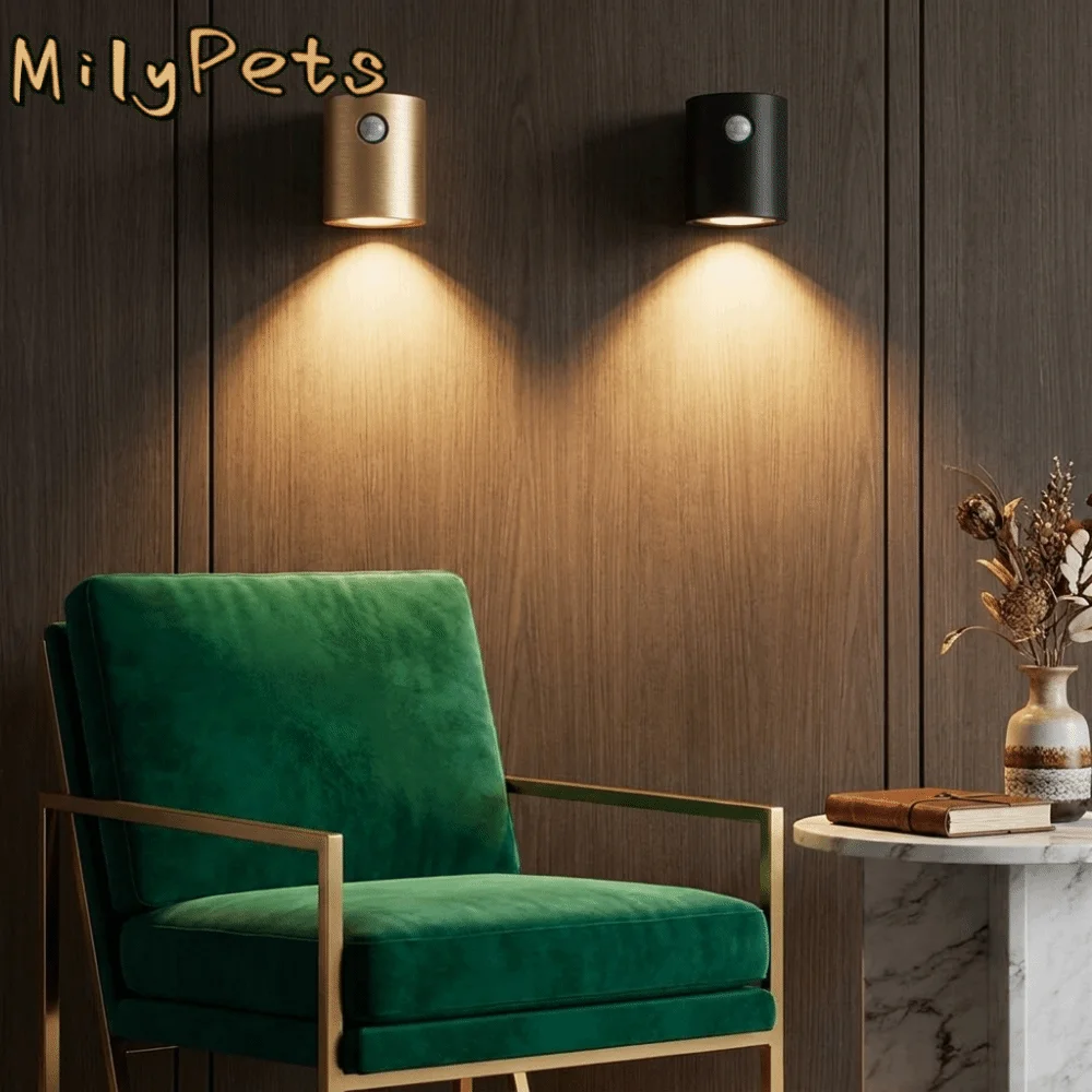 

Rechargeable Human Body Sensing Wall Light Magnetic Atmosphere Light Magnetic Night Light Human Body Induction