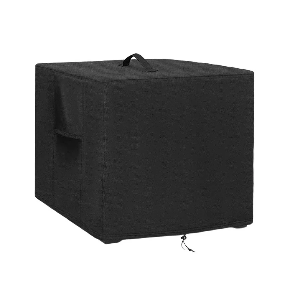 Food Dehydrator Dust Cover Waterproof 420D Oxford Breathable Side Vent Prevent Overheating Adjustable Fit 41x51x33cm Black