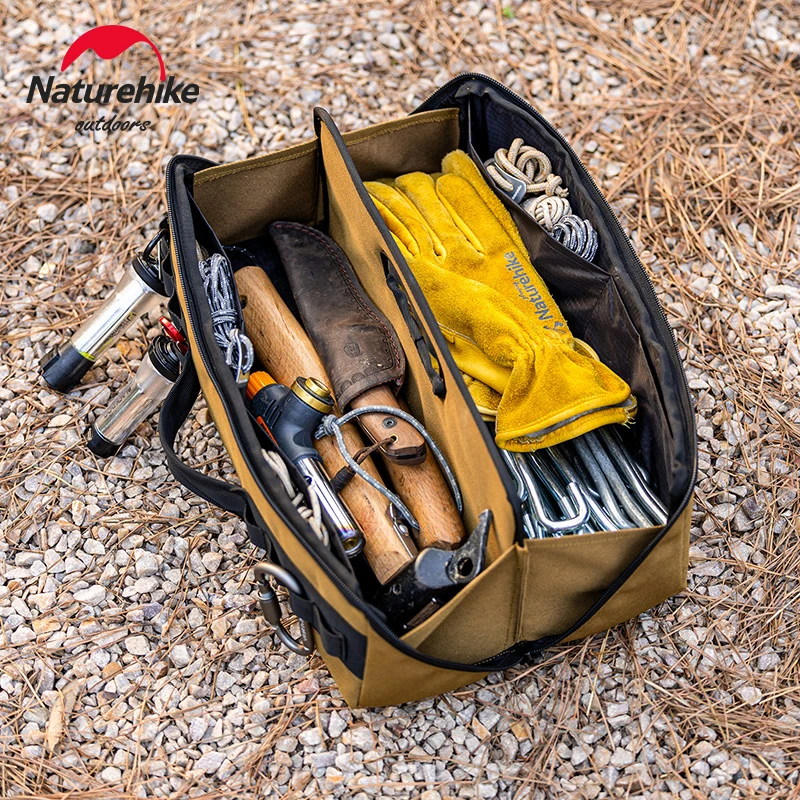 

Naturehike Tool Bag Outdoor Hiking Large Capacity Storage Bag Portable Camping Storage Bag Multifunctional Folding Tool Bag