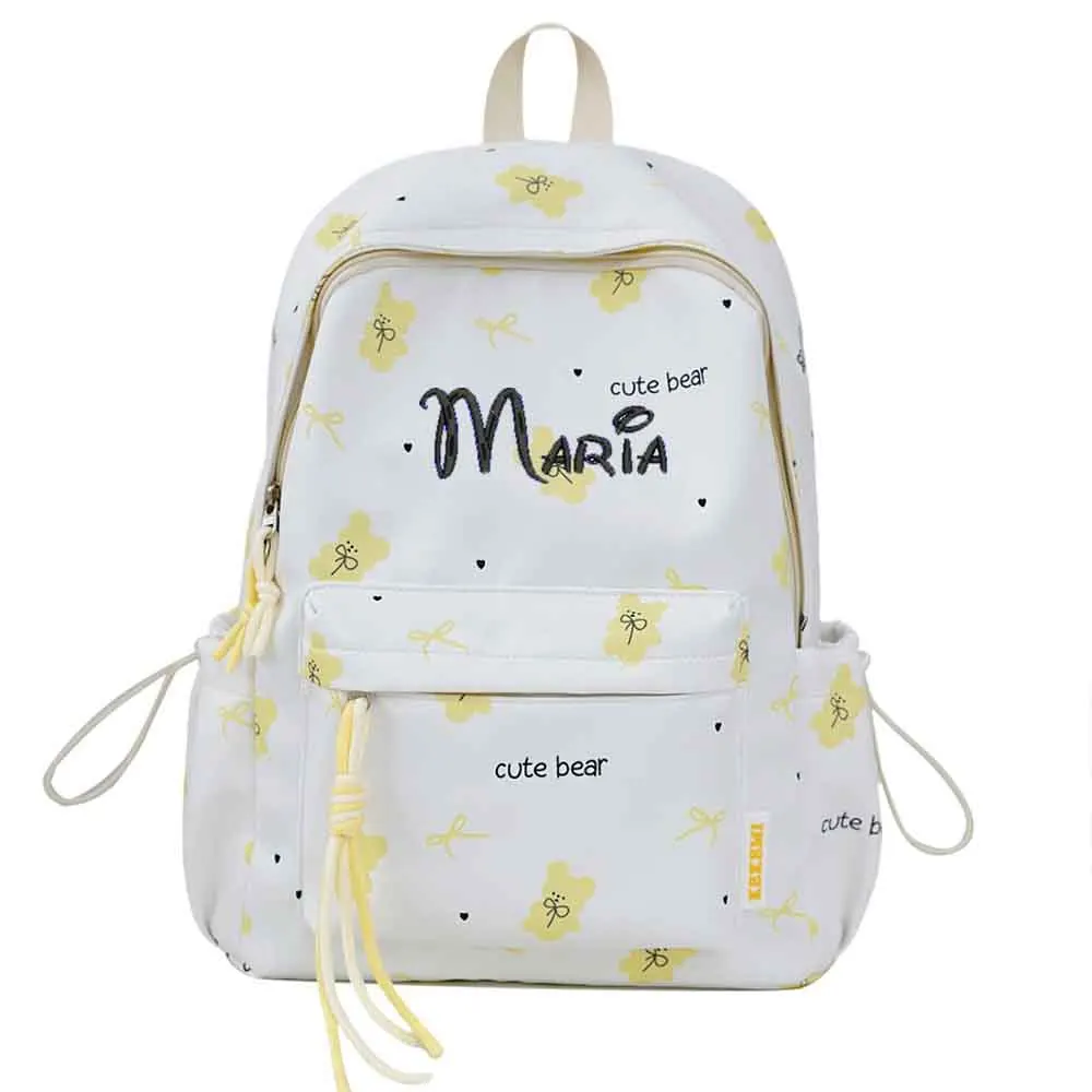 

Детский рюкзак с мультяшным медведем ручной работы, милая детская сумка, рюкзак для детского сада, сумка для мамы, персонализированный рождественский подарок