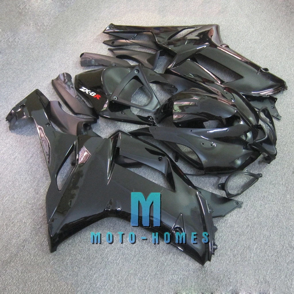 Best Selling Fairings Set for Kawasaki Ninja ZX6R 2007 2008 ZX-6R 07 08 Road/Racing Injection Molding Fairing Kit Rebuild Bike