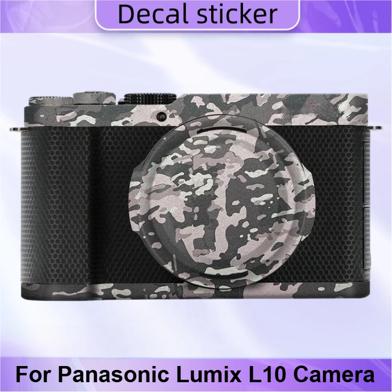 

For Panasonic DC-L10GK Camera Skin Protective Film for Lumix L10 Camera Decal Skin L 10 Camera Wrap Covered