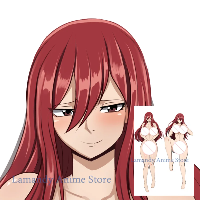 Dakimakura Cana Alberona Erza Scarlet Mirajane Lucy Heartfilia Juvia Lockser Fairy Tail Anime Pillowcase Body Pillow Cover