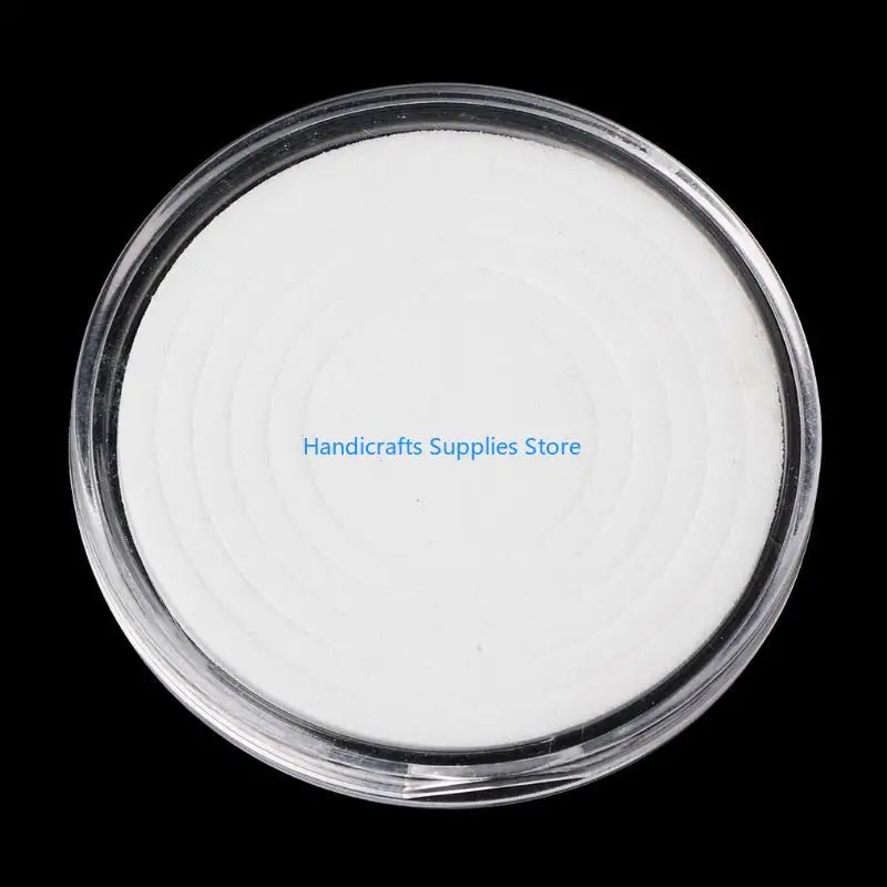 R1WA Round Coin Storage Box 46mm Transparent Collection