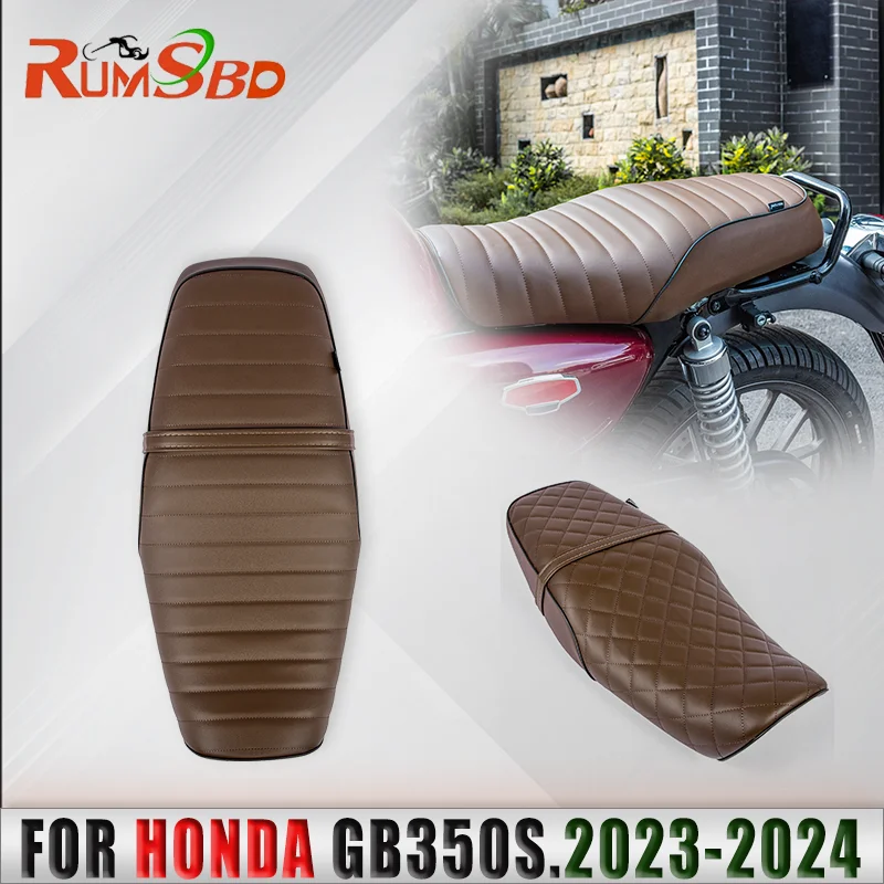 

Motorcycle Font Driver Rear Passenger One Piece Seat Cover Cushion Double Seat Cover For Honda GB 350S GB350S 2023 2024
