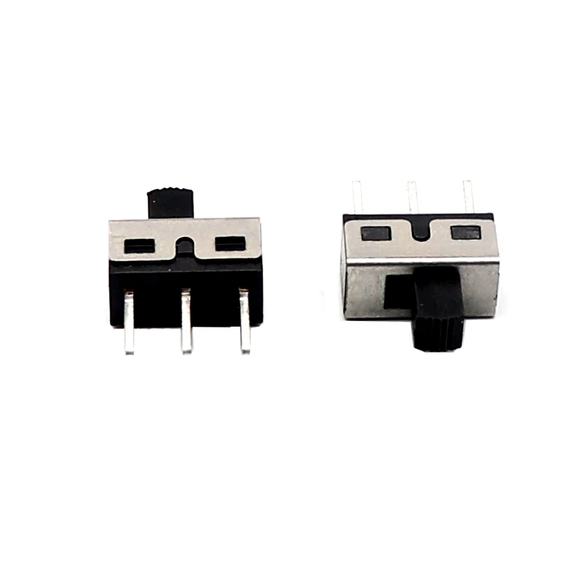 【10-5PCS】SS12D10 SS12D11 Toggle Switch 3Pins Straight Feet 1P2T Handle High 5mm Spacing Of 4.7mm 3A 250V SS12D10G5