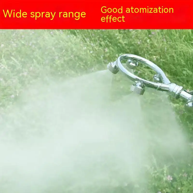 2pcs Agricultural Annular Atomizing Nozzle Atomizing Nozzle garden Agriculture Irrigation Misting Cooling Humidify Sprayer