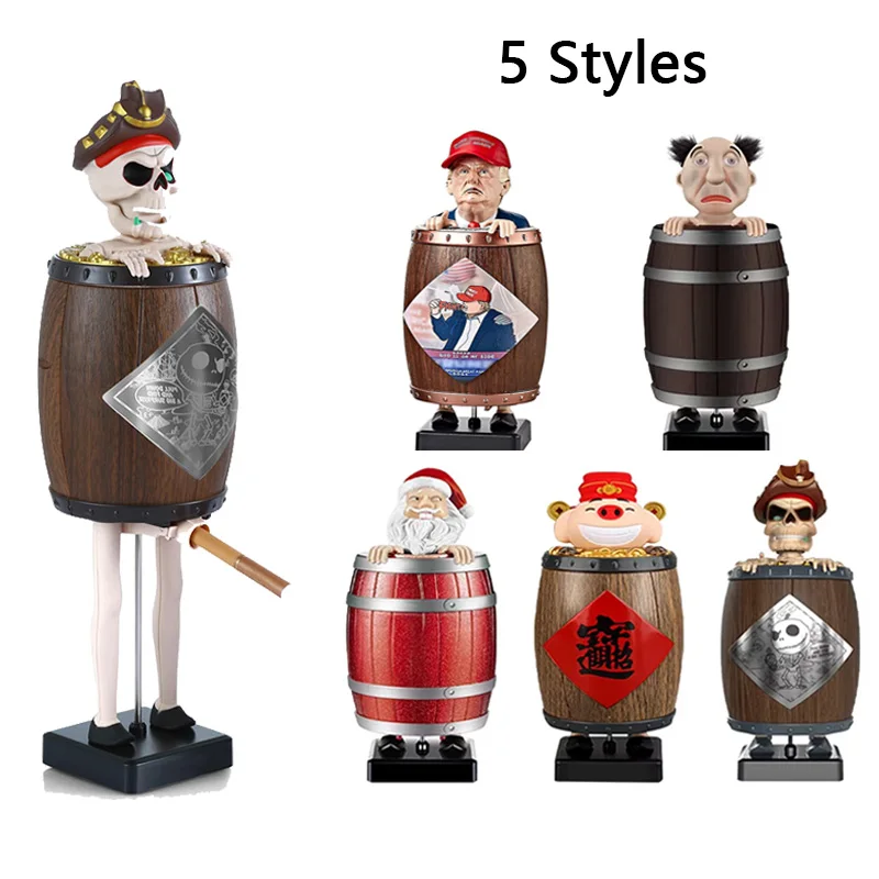 

Distribute Cigarette Box Creative Spoof Personality Gift Barrel Funny Dispenser Removable Portable Storage Automatic Rebound