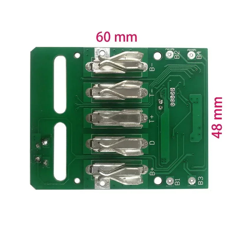 PCB Charging Protection LED Power Display Li-ion Battery Plastic Case Sleeve Suitable for Metabo 18V Li-ion Battery Plastic Case