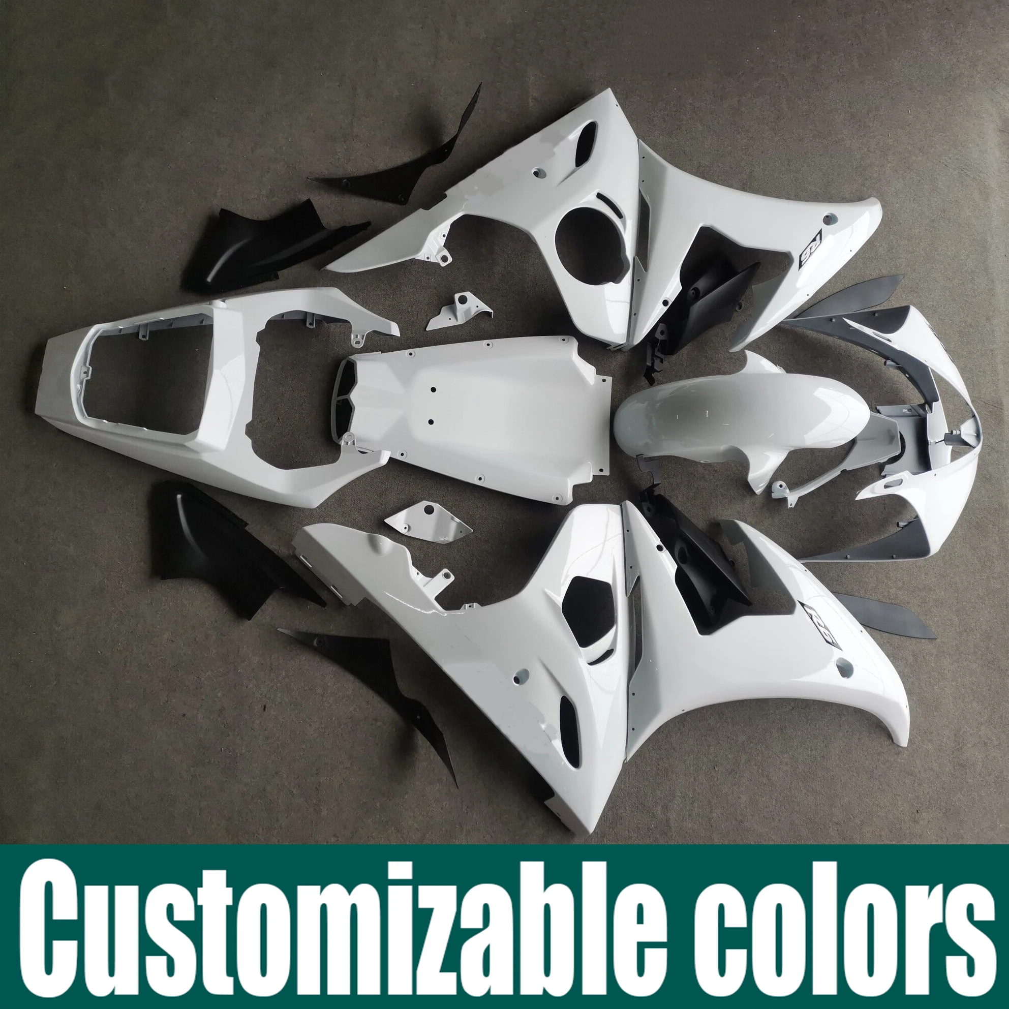 

Fit For YAMAHA YZF R6 2005 Motorcycle Plastic Fairing Bodywork Panel Kit Set YZFR6 YZF-R6