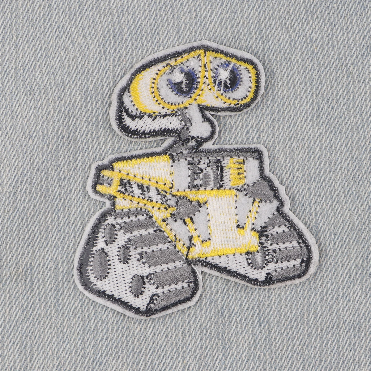 Cartoon Embroidery Patch Cute Robot Patch Iron On Patches For Clothing Thermoadhesive Patches On Clothes Jacket Badges