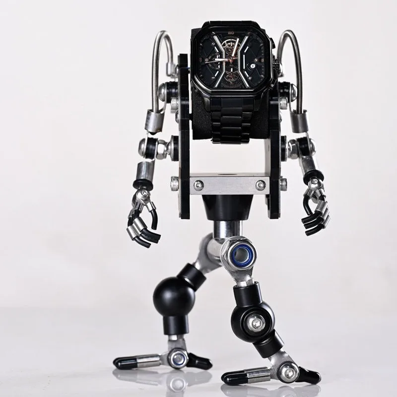 Metal Watch Holder Mechanical Robot Watches Stand Creative Wristwatch Display Rack Luxury Decor Men Gift Watches Storage Rack