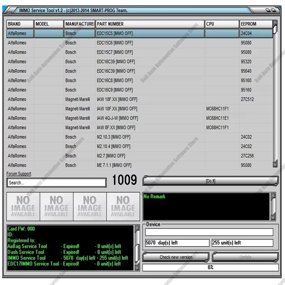 أحدث أداة خدمة EDC IMMO V1.2 برنامج إصلاح السيارات دبوس رمز Immo قبالة آلة الحاسبة BSI VDO لوحة القيادة 2017 لشركة Au/di B-M-W Fiat