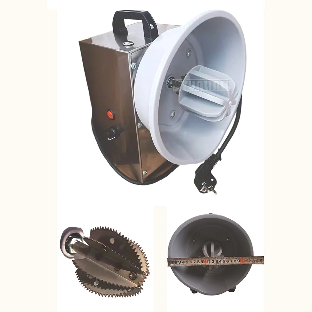 Tragbare Kokosnussmaschine, einstellbare Geschwindigkeit, elektrische kommerzielle Kokosnussreibe