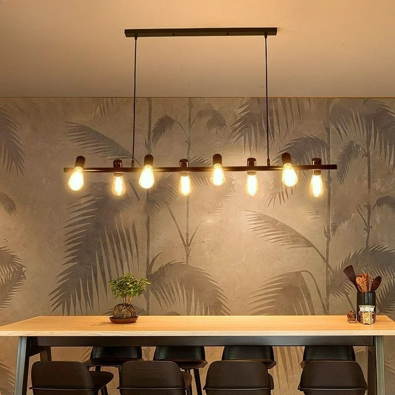 

Modern Long LED Pendant Light for Living Dining Room Kitchen Food Table Designer Chandelier Home Decor Light Fixture