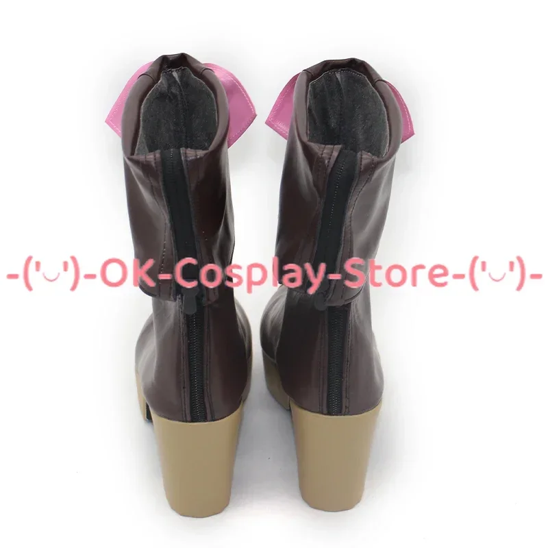 [حسب الطلب] أحذية Lovelive Sunshine Yohane التأثيرية لعبة الرسوم المتحركة أزياء لعب الأدوار الدعامة لحفلات الهالوين كرنفال أحذية من الجلد الصناعي