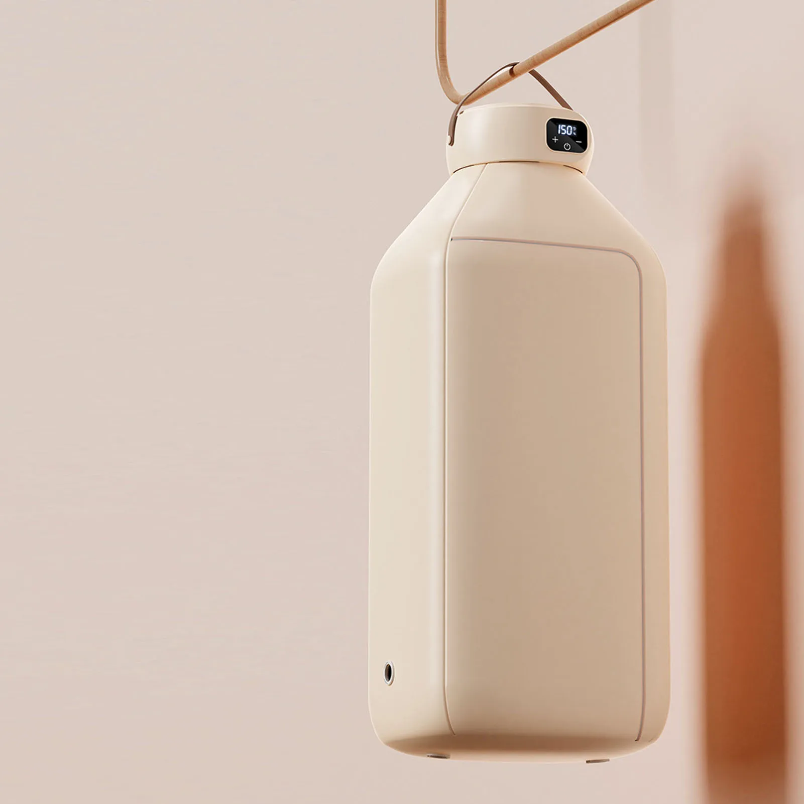 

Портативная сушилка для одежды, 500 Вт, цифровой дисплей, 6 таймеров, маленькая компактная сушилка для путешествий, дома, квартиры, фиолетовый свет, постоянный