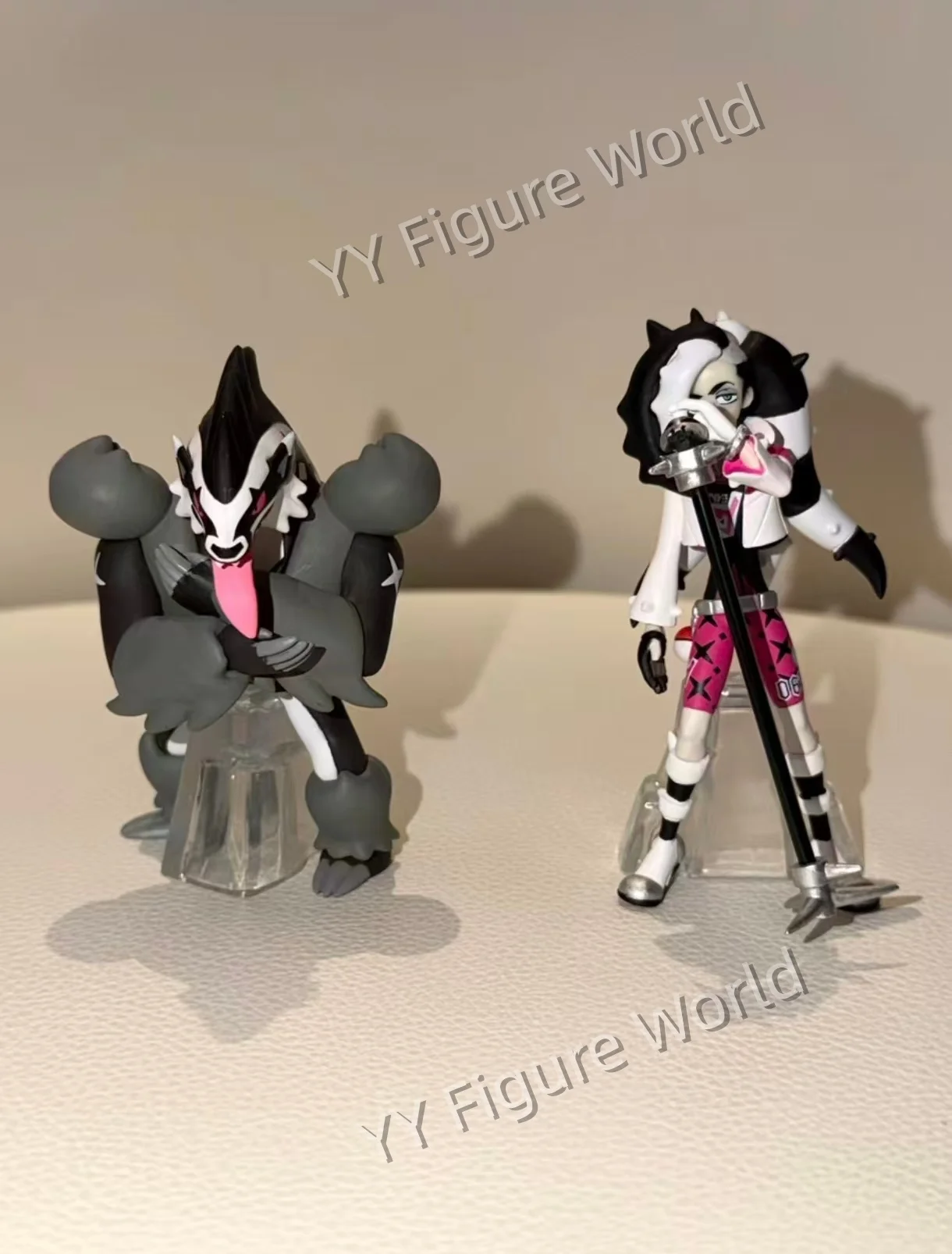 Bandai Original Shokugan Pokemon Scale World Galar Region Piers Obstagoon Collectible Display Ornament