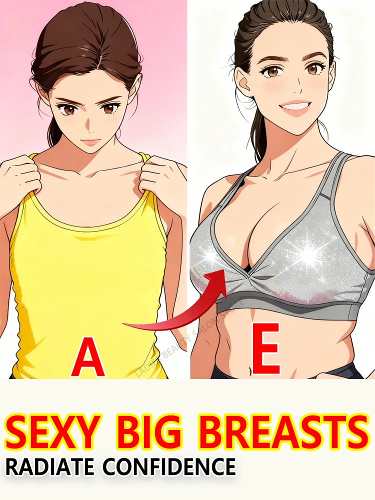 Rapidly increases breast size and fullness; plant extracts; upgraded formula for easy use.