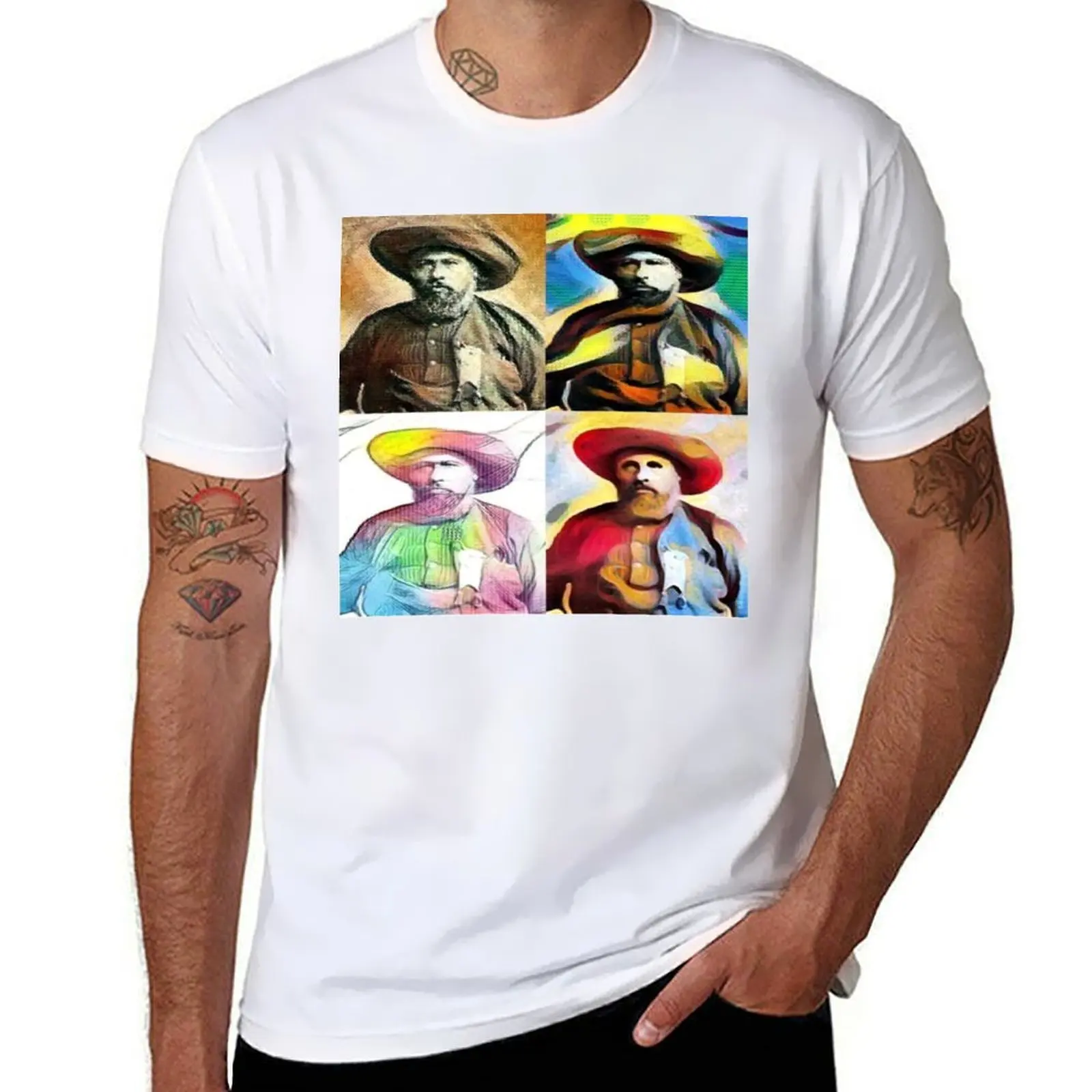 

Gabriel Dumont T-Shirt t shirts for man cotton funny t shirts with prints T-Shirt