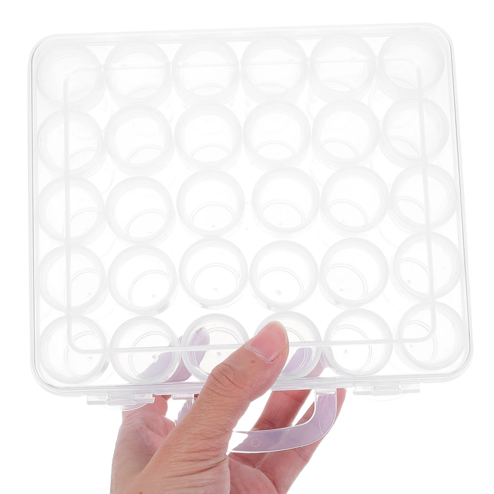 

1pc Seed Storage Box Plastic Organizer for Flower Vegetable Seeds Gardening Container Portable Clear Planting Zone Bank Small