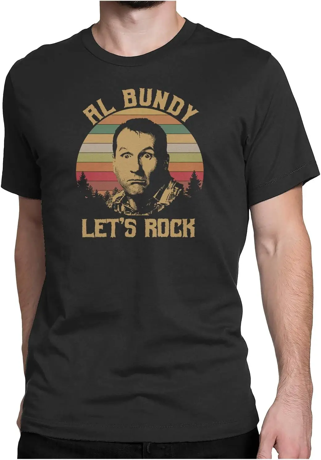 

AL Bundy Let's Rock - Vintage Retro T-Shirt