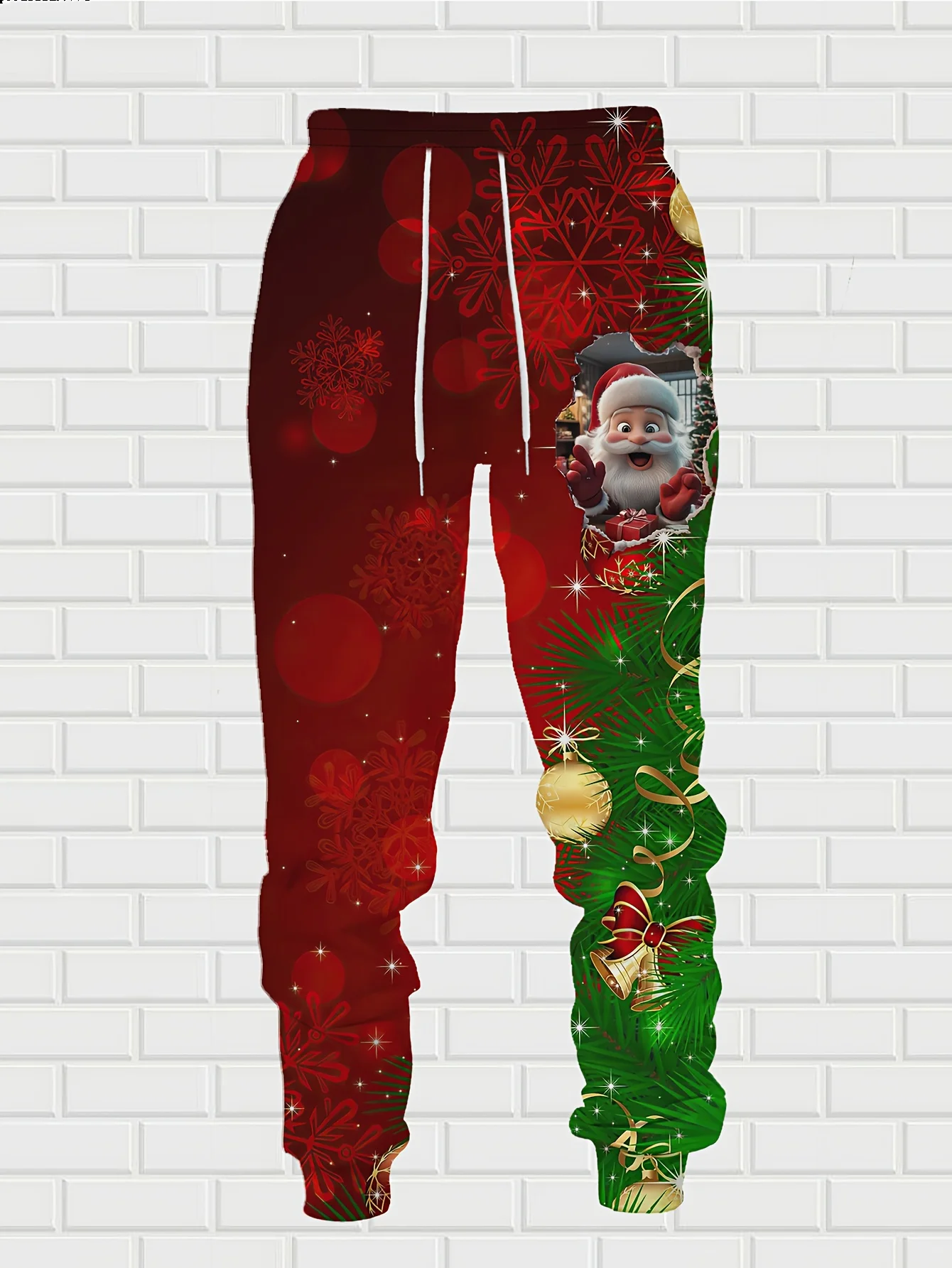 جديد وصول عارضة الشتاء الخريف عيد الميلاد نمط 3D مطبوعة هوديي وسراويل مجموعة رياضية 2 قطعة مجموعة ملابس رياضية الرجال الملابس #5