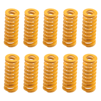AM-3D Printer Heat Bed Leveling Spring 8X20mm Compression Yellow For Creality Ender 2 3 Pro CR-10S PRO Hotbed (10 Pcs)