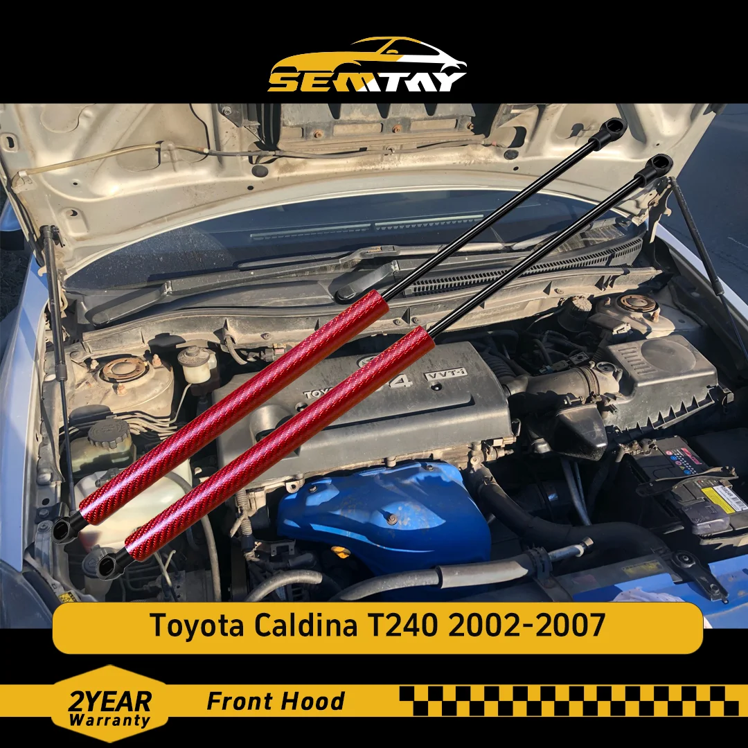 

SEMTAY Стойки капота, вспомогательные пружинные амортизаторы, опоры для Toyota Caldina T240 2002-2007, амортизаторы капота, демпфер, автозапчасти