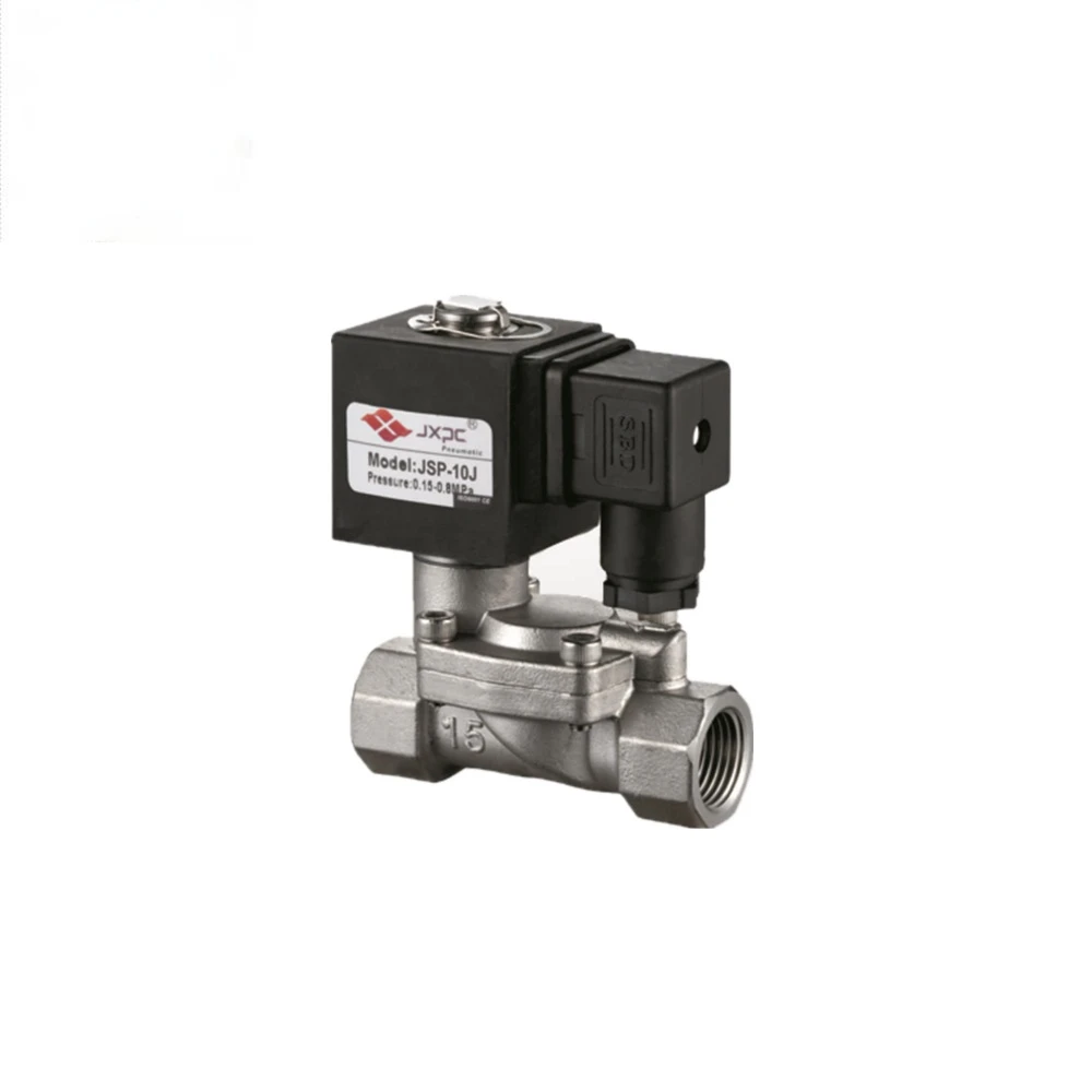 High Temperature Stainless Steel Brass Solenoid Valve