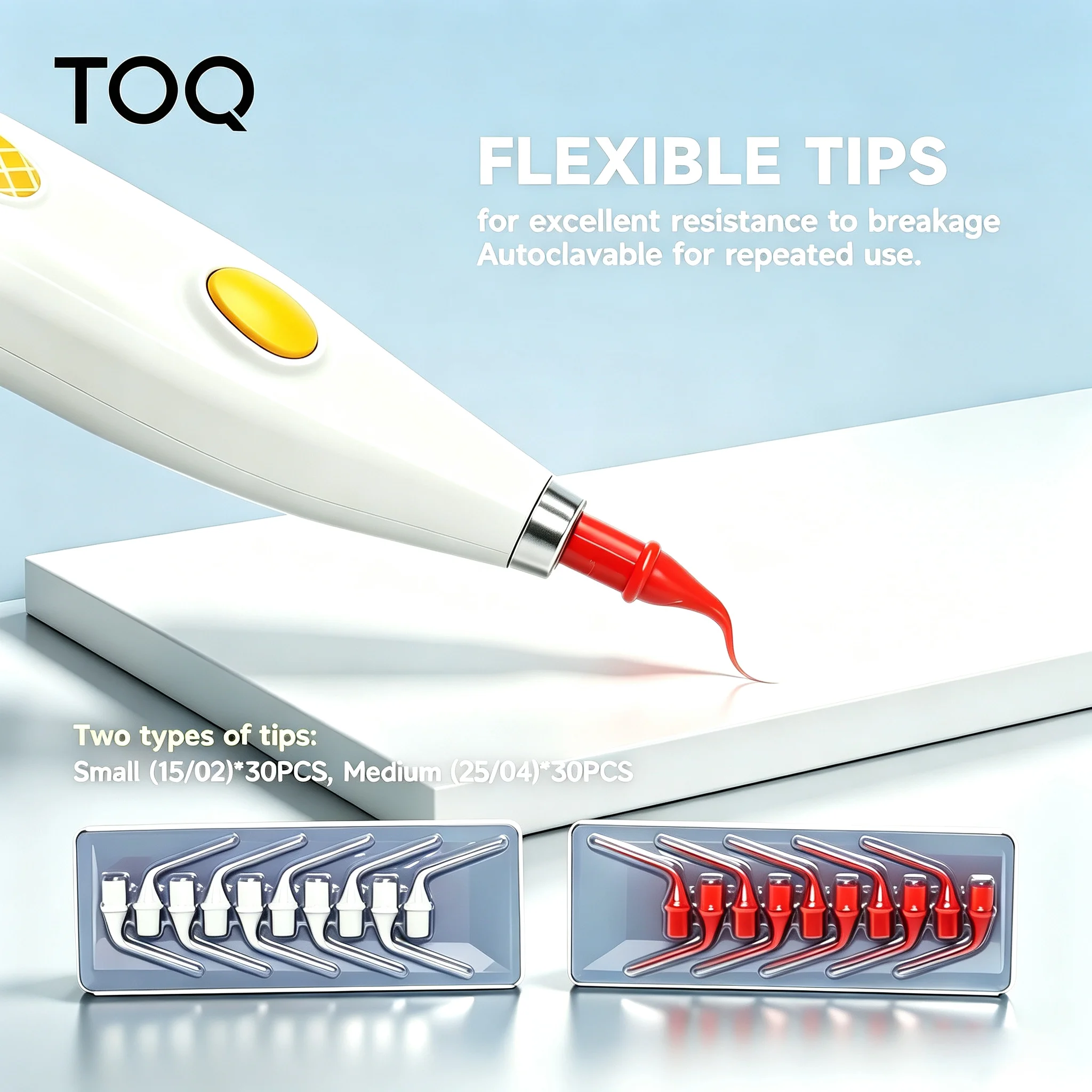 Wireless Dental Endo Activator Sonic Endo Irrigator Activator With 60 Tips Root Canal Cleaning Stain Removal Irrigator Smart