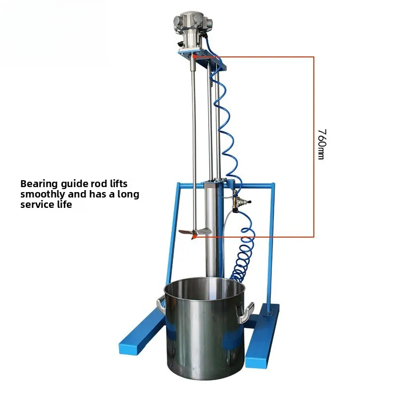 

Mixer DAM6-UD Mixing 20-120L Pneumatic Mixer