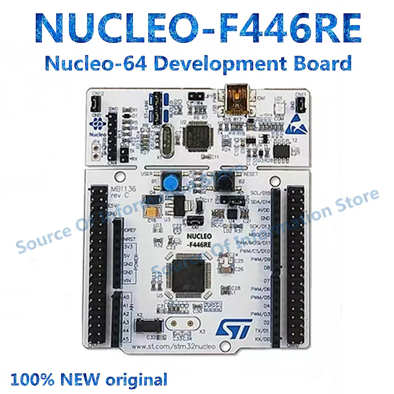 

Поддержка нуклео-F446RE для Arduino Nucleo-64, доски для разработки