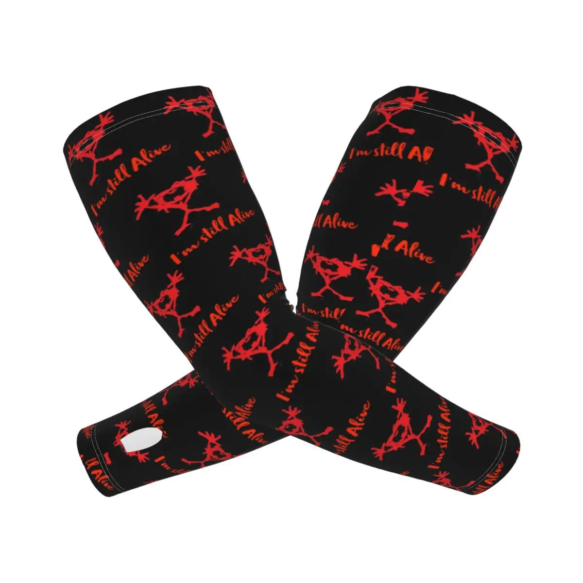 Alive Pearls Jam Outdoor Arm Sleeves Sun UV Protection Cover Summer Ice Silk Cycling Tattoo Sleeves