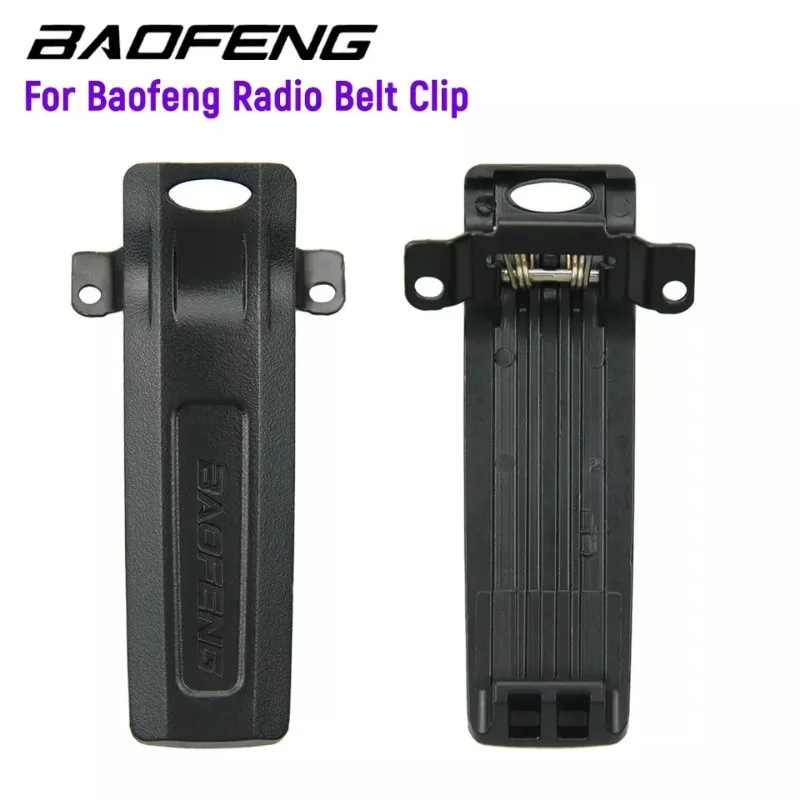 10 Uds Clip de cinturón Walkie Talkie Clip de cinturón para UV-82 UV-82L UV-8D UV-89 UV-82HP UV-82HX GT-5TP Clips de cinturón de Radios bidireccionales