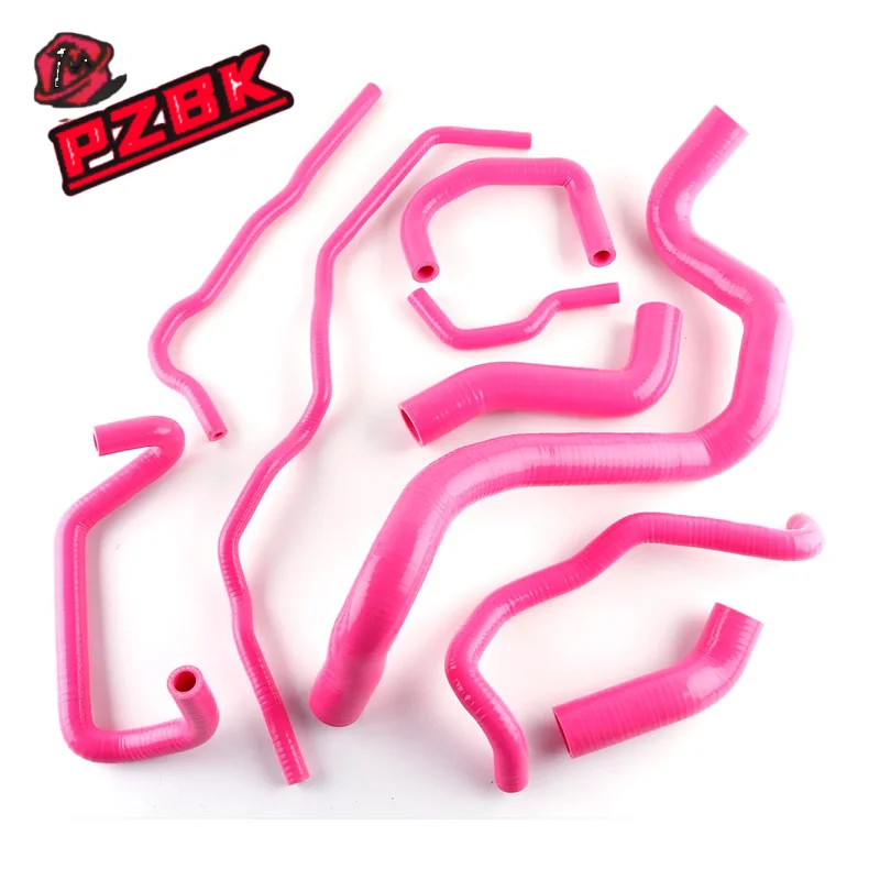 

9PCS For Volkswagen VW Golf GTI MK4 1.8T 2000-2006 2001 2002 2003 2004 2005 Silicone Radiator Hose Pipe