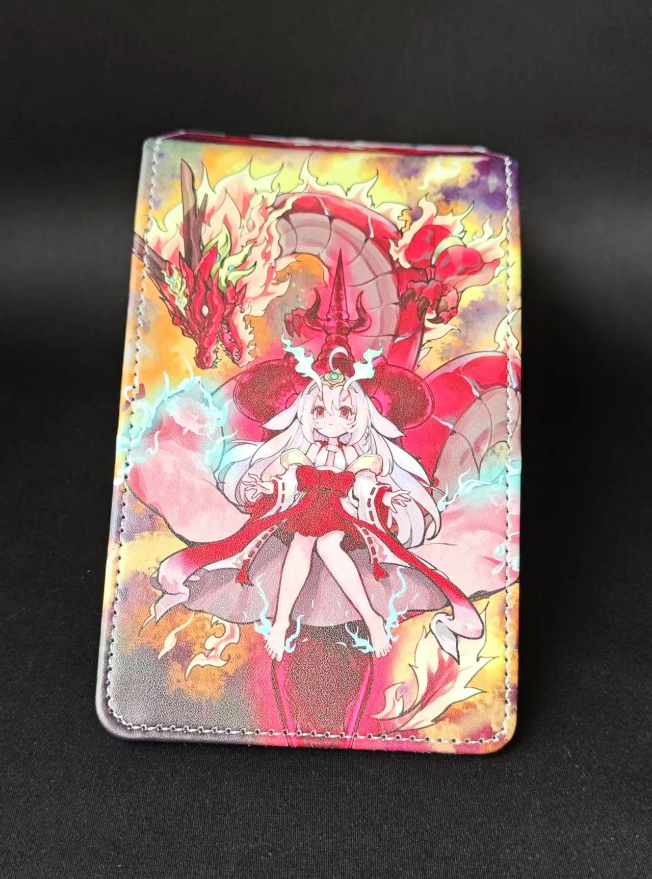 Yugioh Kurikara Divincarnate Deck Box Yu-Gi-Oh! Ocg Tcg Ptcg Trading Card Opbergdoos Pu Lederen Collectiedoos 100 +