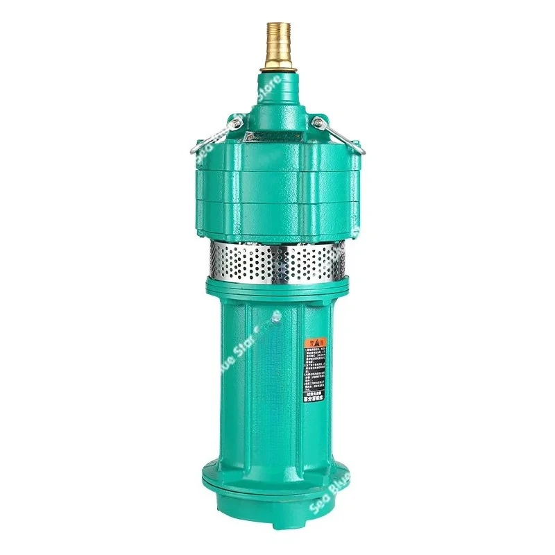 Oil-immersed multistage submersible pump Agricultural irrigation High lift deep well clear water pump, large flow pumping pump
