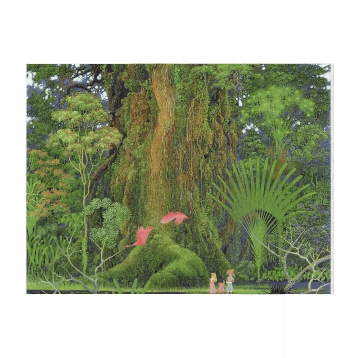 

Secret of Mana Box Art Throw Blanket bed plaid Soft Beds valentine gift ideas Soft Blankets