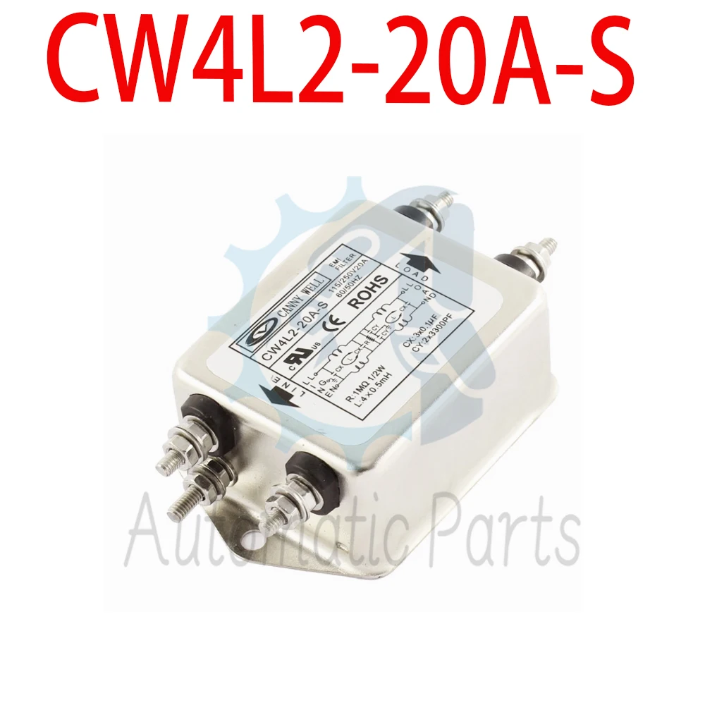 

CW4L2-10A-T CW4L2-20A-T CW4L2-10A-S CW4L2-20A-S Single-phase Power Filter/EMI Filter