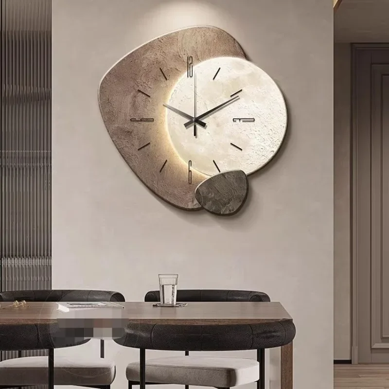 Creative Unique Wall Clock Living Room Large Modern Wall Clock Art Design Retro Home Decor Wall Painting