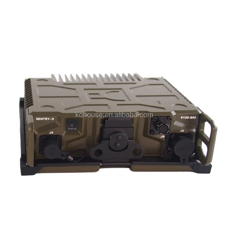 150 Watt Tactical Mobile Radio SDR Two-Way Radio Codan Sentry-H 6120-BM Walkie Talkies
