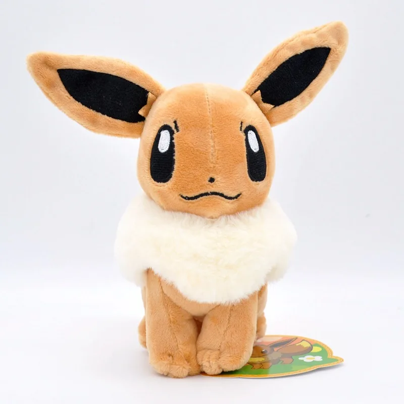 Pokemon Anime Cute Eevee Jolteon Flareon Vaporeon Umbreon Sylveon Leafeon Glaceon High Quality Plush Toys Gift For Children